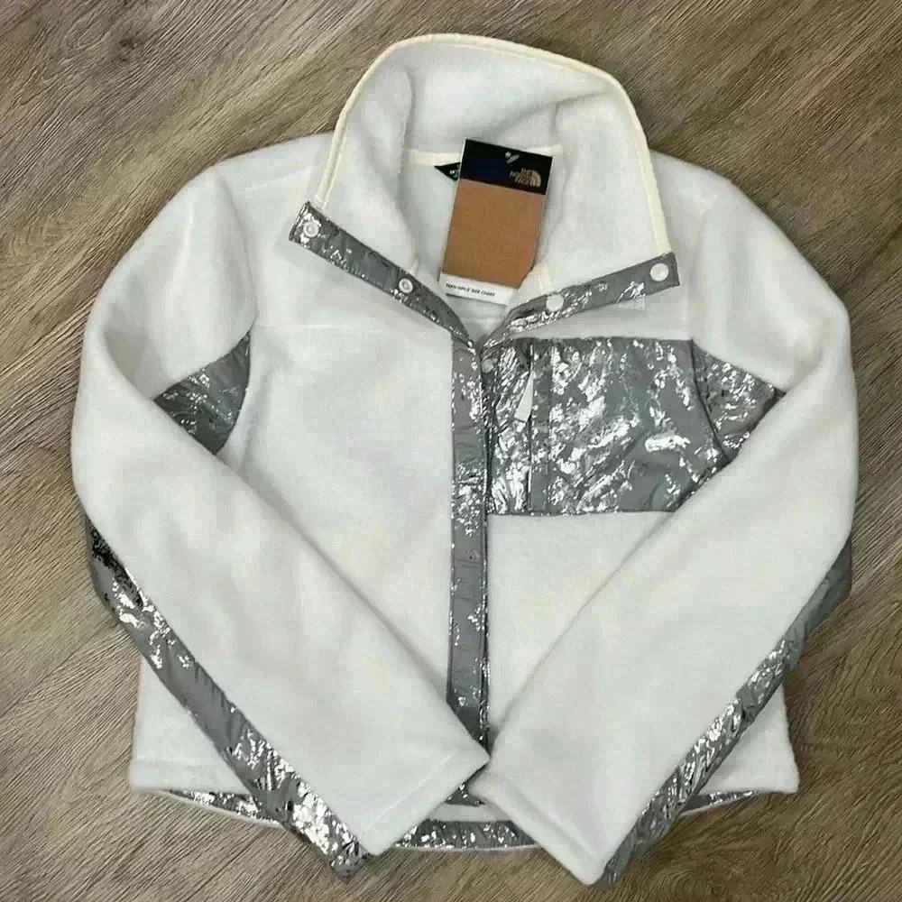 The North Face Girls’ Fleece Mashup Jacket, Large (Size 12)